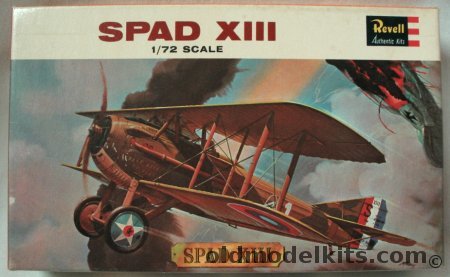 Revell 1/72 Spad XIII, H627-49 plastic model kit